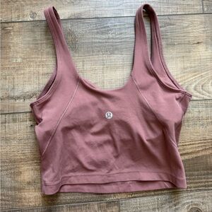 Lululemon pink Align tank top
